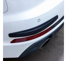 Защитная накладка на бампер черная 