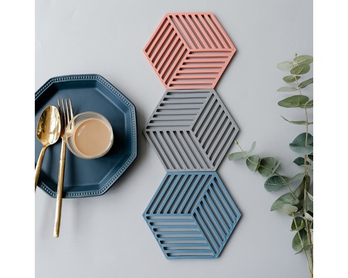 Подставка для посуды бордовый