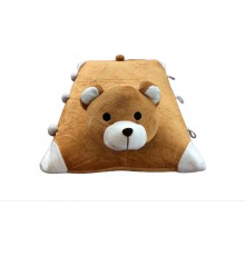 Подушка игрушка 40x60 см, латекс, медведь 