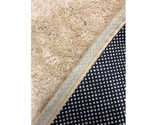 Комплект ковриков для ванной и туалета со шторкой (Белый мрамор)