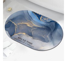 Коврик 80x50 см, полиэстер, диатомит