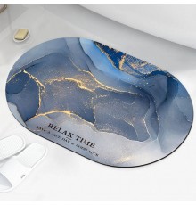 Коврик 80x50 см, полиэстер, диатомит