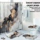 89, Комплект ковриков для ванной и туалета со шторкой 60*40 см (Мрамор), , 13990 тг, 959662, Buzz Lady, Аксессуары для ванной комнаты