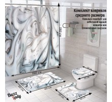 Buzz Lady комплект ковриков 601682 60x40 см, ПВХ, полиэстер, флис