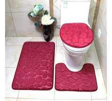 Buzz Lady комплект ковриков ST606012 80x50 см, полиэстер, ПВХ