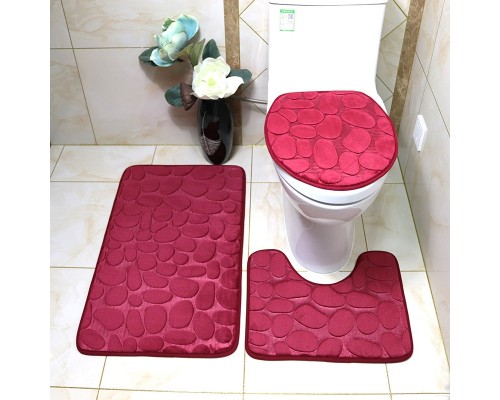 Buzz Lady комплект ковриков ST606012 80x50 см, полиэстер, ПВХ