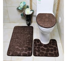 Buzz Lady комплект ковриков ST606017 80x50 см, полиэстер, ПВХ