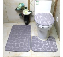 комплект ковриков ST606013 80x50 см, ПВХ, полиэстер