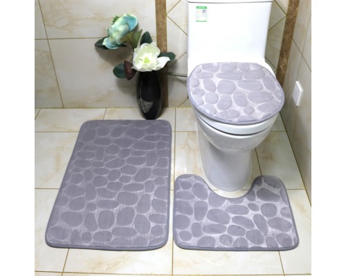 Комплект ковриков для ванной и туалета