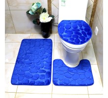 Комплект ковриков ST606014 80x50 см, полиэстер, ПВХ