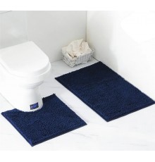 Комплект ковриков BZ1201 90x60 см, полиэстер, ПВХ