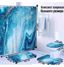 Buzz Lady комплект ковриков B6066784 90x60 см, полиэстер, флис, ПВХ