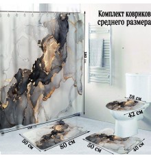 Buzz Lady комплект ковриков 6066784 80x50 см, ПВХ, полиэстер, флис