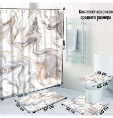 Buzz Lady комплект ковриков 6066783 80x50 см, ПВХ, полиэстер, флис