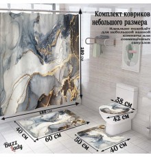 Buzz Lady комплект ковриков 602837 60x40 см, ПВХ, полиэстер, флис