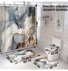 Buzz Lady комплект ковриков 6066786 80x50 см, ПВХ, полиэстер, флис