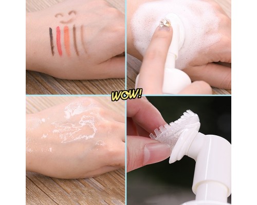 BIOAQUA AMINO ACID CLEANSING FOAM пенка-мусс для умывания с аминокислотами  с силиконовой щеточкой ,150 МЛ.