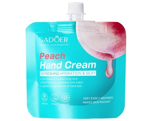 SADOER Peach Hand Cream крем для рук 30 мл