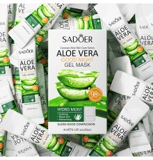 SADOER маска гелевая Aloe Vera 4 мл 20 шт