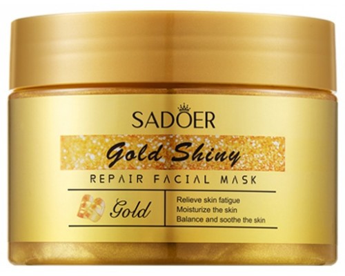 SADOER гелевая, ночная Gold Shiny восстанавливающая 120 мл