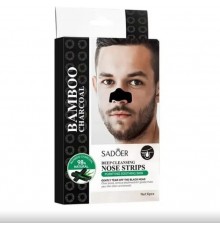 Buzz Lady полоски Bamboo Charcoal Nose Strips 6 шт