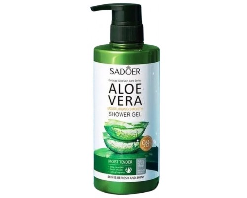 SADOER Aloe Vera Moisturizing Smooth Shower Gel  крем-гель 500 мл