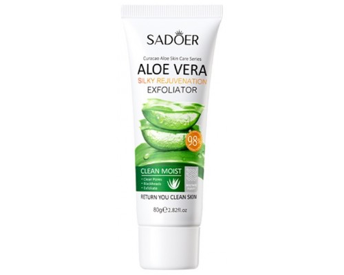 SADOER скраб для лица Aloe Vera 80 г 