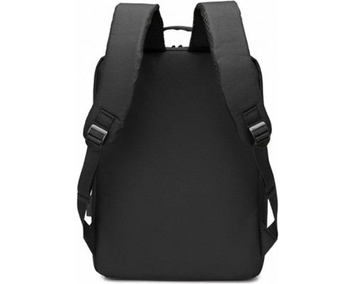 Барсетка черная из натуральной кожи