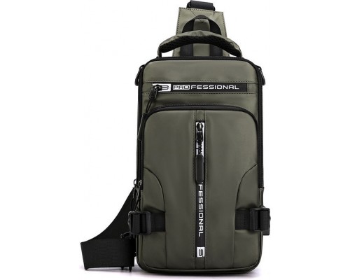 Сумка кросс-боди зелёная