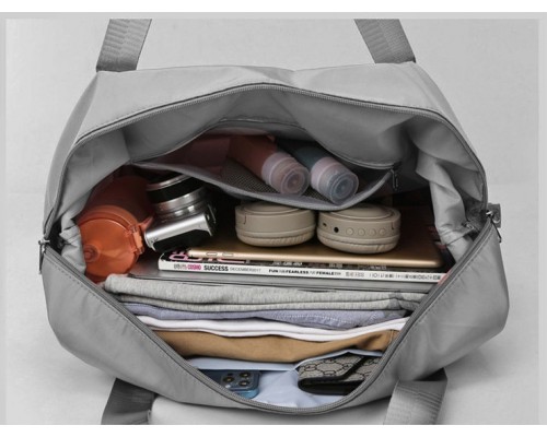 Дорожная сумка трансформер серая 