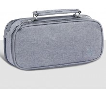 Пенал Buzz Lady Пенал универсальный BZ65467, застежка молния, серый