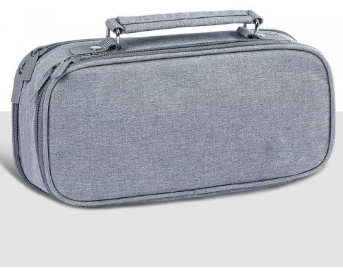 Пенал Buzz Lady Пенал универсальный BZ65467, застежка молния, серый
