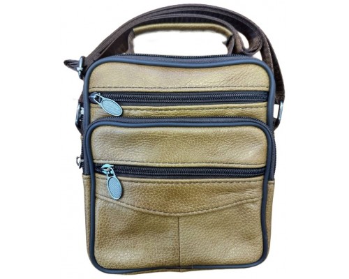 Барсетка Buzz Lady 177060 натуральная кожа горчичный