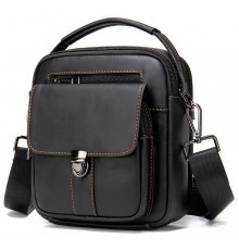 Барсетка Buzz Lady 176001 натуральная кожа черный