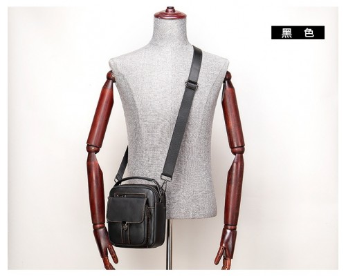 Барсетка Buzz Lady 176001 натуральная кожа черный