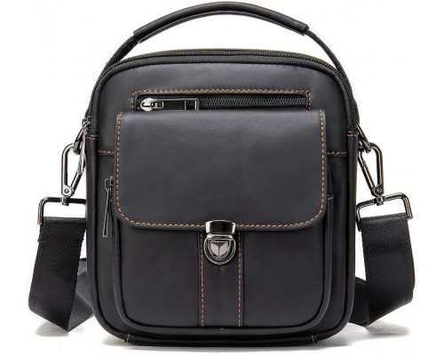 Барсетка Buzz Lady 176001 натуральная кожа черный