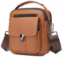 Барсетка Buzz Lady 176001 натуральная кожа коричневый