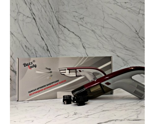 Buzz Lady BZ01 0.2 л автопылесос серебристый, красный